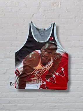Size XL - Vintage 90’s Starter Michael Jordan AOP Jersey
